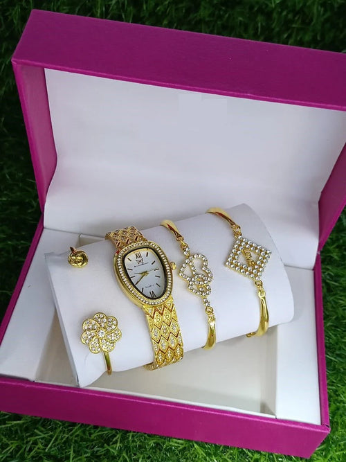 Crystal Hour Women Watch